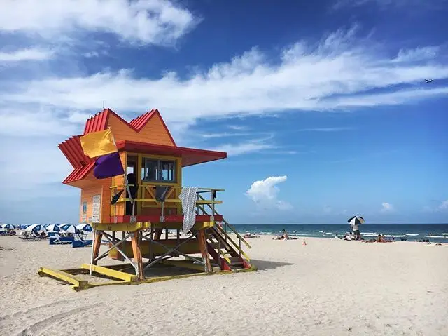 Playa de South Beach de Miami Beach